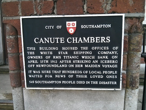 Canute Chambers Plaque