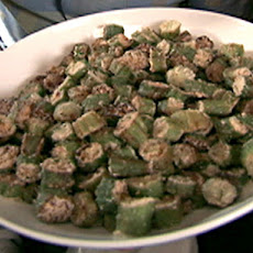 Wet Fried Okra