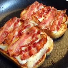 Grilled Cheese and Bacon Sandwich