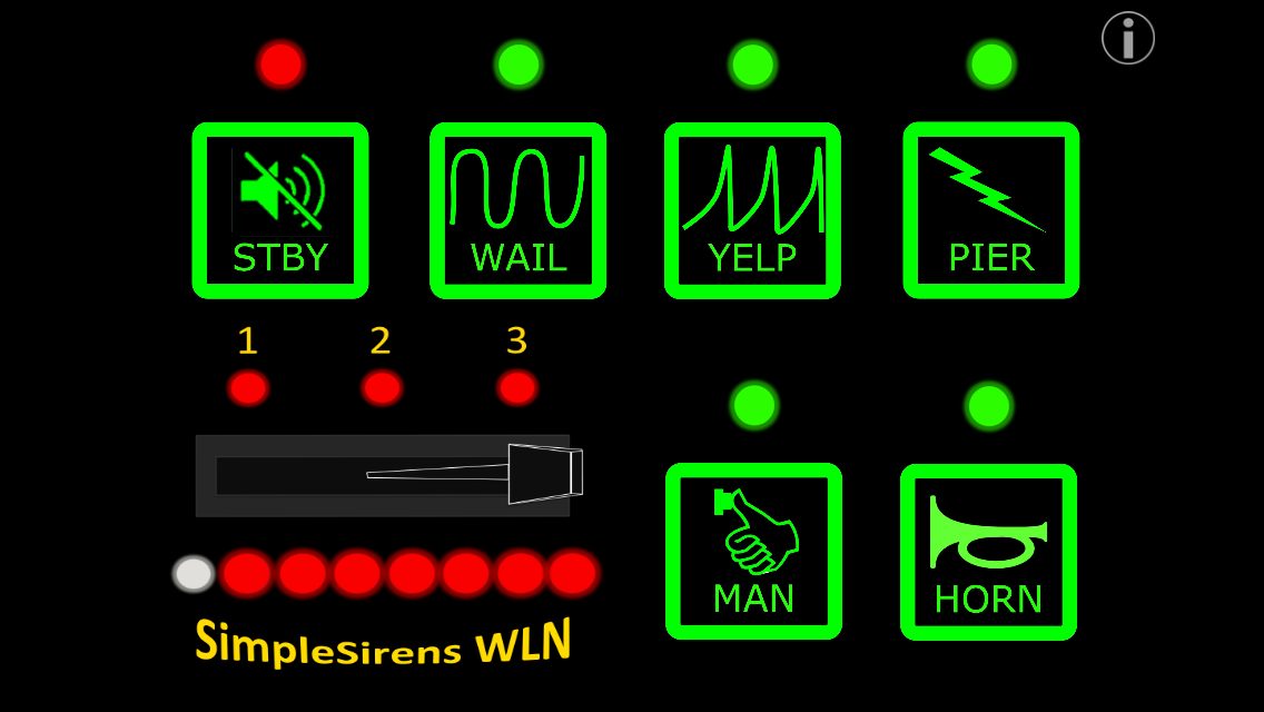Android application Simple Sirens WLN screenshort