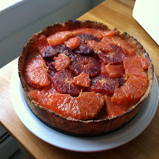 Buttermilk Tart with Star Anise Citrus Brulee
