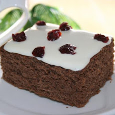 Gluten-Free Cranberry-Orange Beanie Cake
