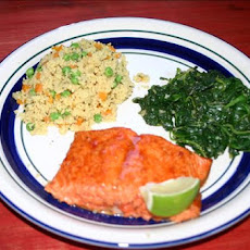 Salmon With Chili-honey Glaze