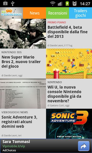 Recensioni videogiochi e game