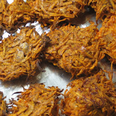 Sweet Potato Latkes (Pareve)