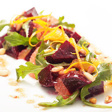 Beet and Citrus Salad with Pinenut Vinaigrette