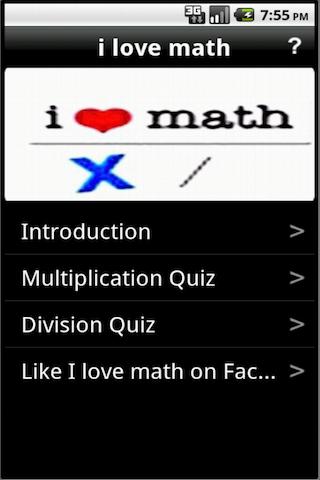 i love math