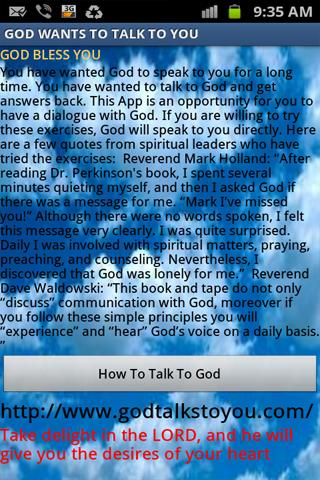 How To Talk To God