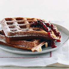 Cardamom Sour-Cream Waffles