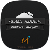 Black Ribbon Zooper Widget