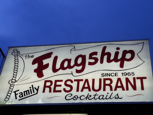 Historic Flagship Diner Sign