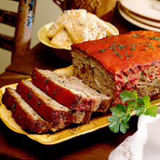 Lamb Meat Loaf with Feta Cheese