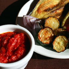 Roast Aubergine and Spinach Curry