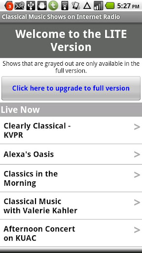 Classical Music Radio Lite