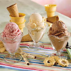 No-Cook Peach Ice Cream