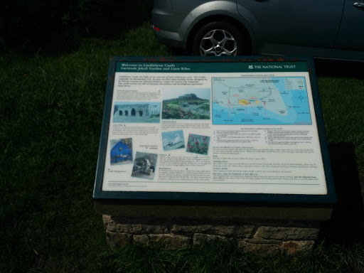 Information Board for Lindisfarne Castle