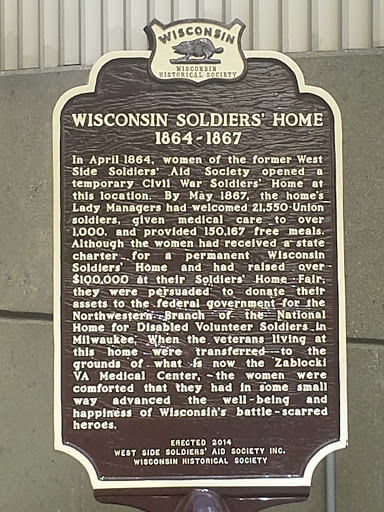 Wisconsin Soldiers' Home 1864-1867
