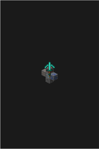 Diamond Clock - Minecraft