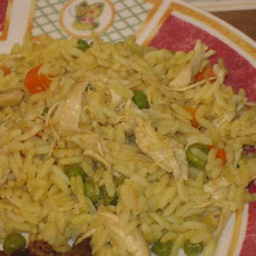 Central American Yellow Rice and Chicken