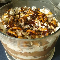 Mocha Mousse Brownie Trifle