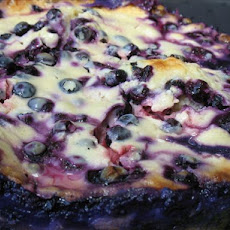 Red, White and Blue Yogurt Cake