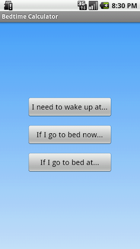 【免費生活App】Bedtime Calculator-APP點子