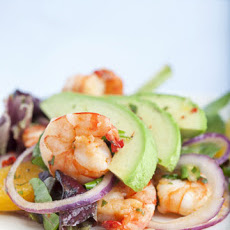 Seared Shrimp Salad