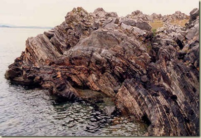 Rock formation  Sept 1986