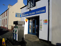 Bensinstation i Bowmore