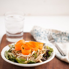 Peanut Noodle and Sprout Salad