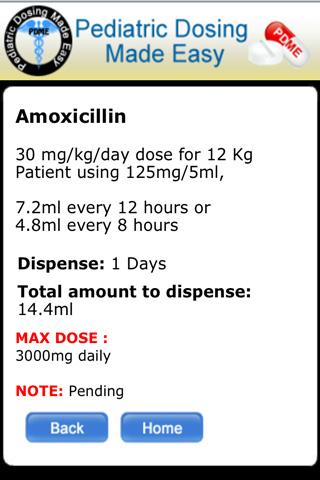 【免費醫療App】Pediatric Dosing Made Easy 1.3-APP點子
