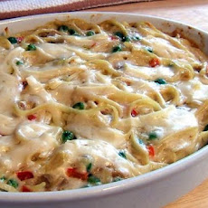 Vegan Seitan Tetrazzini