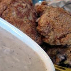 Fried Chicken with Creamy Gravy