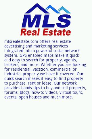 MLSREALESTATE.COM real estate