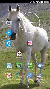 How to install Wild White Horses Icon Theme 1.3 unlimited apk for android
