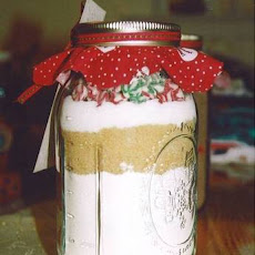 Holiday Swirl Cookies (Gift Mix in a Jar)