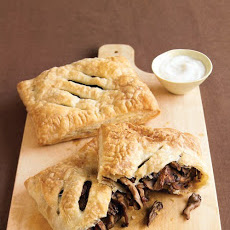 Mushroom Turnovers with Sour Cream