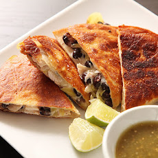 Roast Turkey and Black Bean Quesadillas