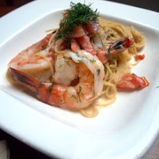 Shrimp in Sambuca Cream Sauce