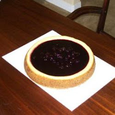 White Chocolate Blueberry Cheesecake
