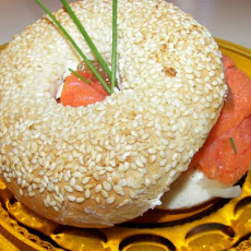 A Very Interesting Smoked Salmon Sandwich