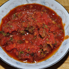 Roasted Pepper and Tomato Salsa