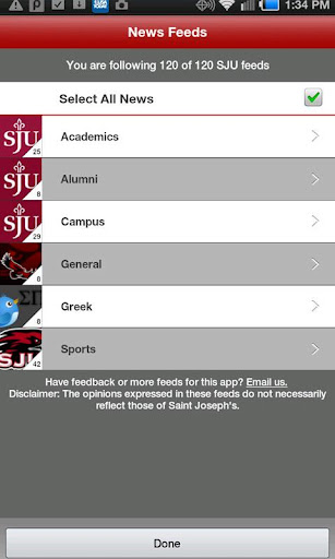 【免費教育App】SJU Alumni Crib Sheet-APP點子