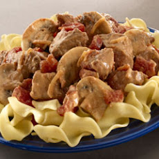 Slow Cooker Beef Stroganoff