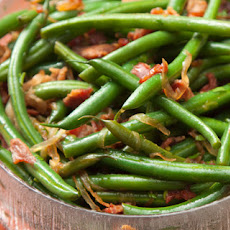 Green Beans with Smoked Bacon Recipe