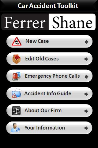Ferrer Shane Accident Toolkit