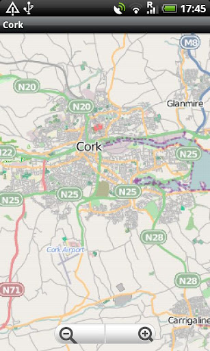 Cork Street Map