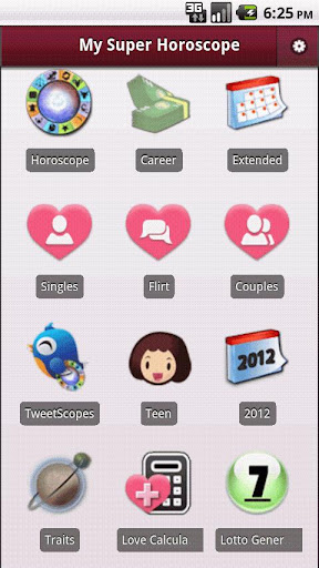 my-horoscopes-from-yahoo for android screenshot