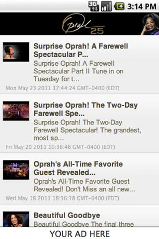 Oprah 25 Years