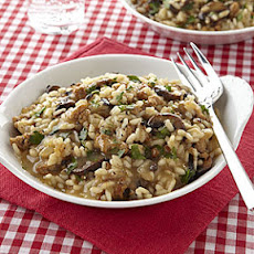 Baked Sausage and Mushroom Risotto